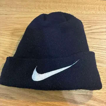 나이키 블랙 니트 모자
