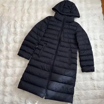 UNIQLO 유니클로 여성용 M 울트라 라이트 다운 롱 블랙
