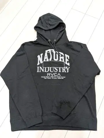 RVCA 블랙 후드티 XL