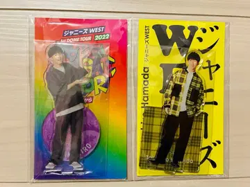 [미사용 새상품] 아크릴 스탠드 하마다 타카히로 2점 세트