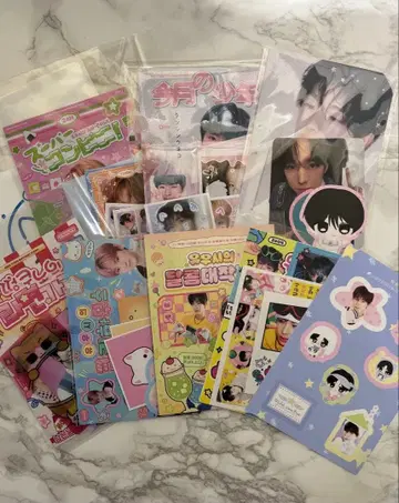 NCTWISH 유우시 생일 카페 세트