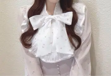 evelyn 오리지널 시어 블라우스