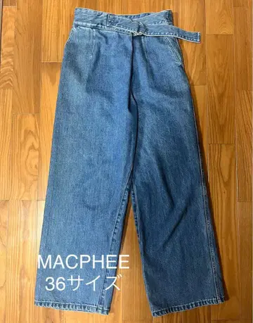 MACPHEE 와이드 데님 36 사이즈