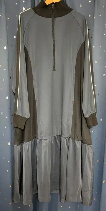 forksy. 롱 원피스 저지 원피스