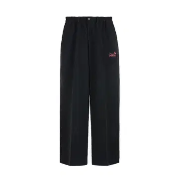 [ 완판템 ] FEELS. LINEN SLACKS BLACK
