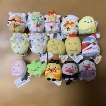 스미코구라시 택 포함 테노리 봉제 인형 세트 묶음 판매