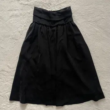 미사용 에포카 플레어 스커트 블랙