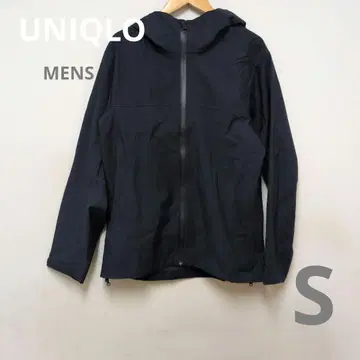 유니클로 블록 테크 후드티 MENS S