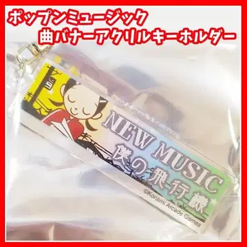 팝픈 뮤직 곡 배너 아크릴 키링 뉴 뮤직 사유리