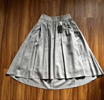 [미사용 새상품] Aga 플레어 스커트 그레이