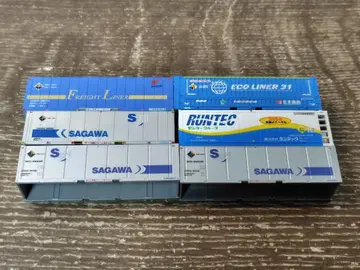 N 게이지 컨테이너 6세트