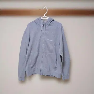 mont-bell 그레이 후드티 L 사이즈 몽벨 짧은 기장