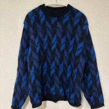 Ren-dale 모헤어 울 니트 60s 빈티지