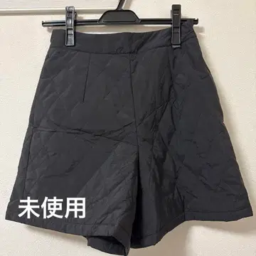 미사용 로리즈팜 퀼팅 블랙 숏팬츠