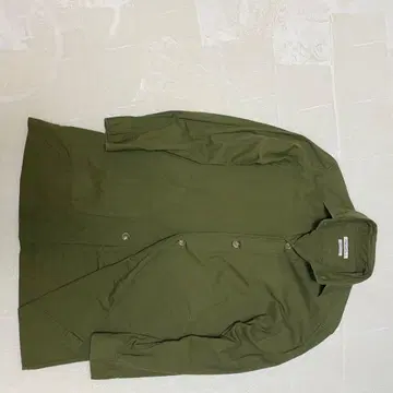 Ciao.indenture 차오 인덴처 롱 기장 셔츠 올리브