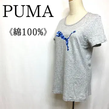 PUMA T셔츠 러닝 워킹 트레이닝 면 100% 홈웨어