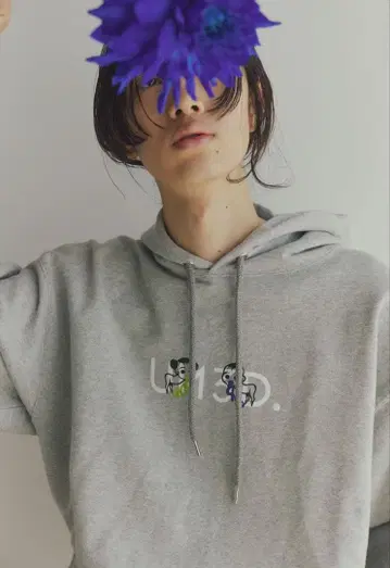 택 포함 새상품 UN3D. x COOKIE! 호토후 후드티