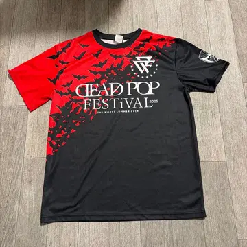 DEAD POP FESTiVAL 2025 10주년 기념 축구 t셔츠