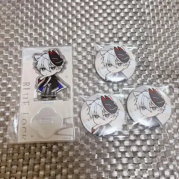 블루 록 기모노 케모미미 아크릴 스탠드 캔뱃지 나기 세이시로
