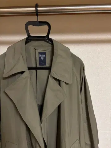 ORCIVAL 스프링 코트 (올리브 그린)