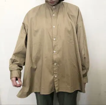 SETTO 세트 POTTER 셔츠 BEIGE 코튼 개더 셔츠