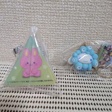 간사이 만박 미야쿠미야쿠 변신 입체 키링 시나모롤 파스텔 컬러