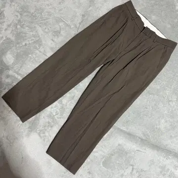 BEAUTY&YOUTH UNITED ARROWS 테이퍼드 팬츠 브라운 S