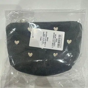 [ 새상품 ] 러브러리 바이 페이 러브러리 하트 파우치 S 그레이