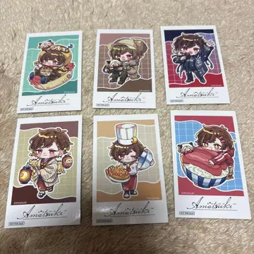 아마츠키 POP UP SHOP 혜택 카드 사진풍 카드