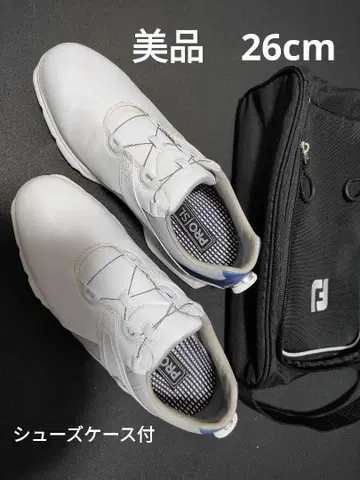 [새상품급] FOOTJOY 풋조이 53830J 골프화 26cm 화이트