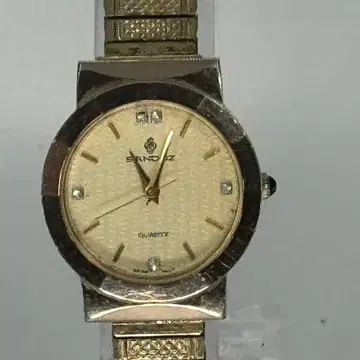 [ 12월 24일, 25일 한정판 ] SANDZ 쿼츠 손목시계 골드