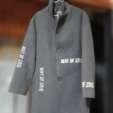 MAY.OF.CRIS 그레이 체스터 코트