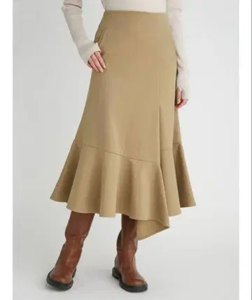 비대칭 머메이드 스커트 미라 오웬