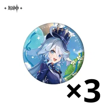 원신 공식 프리나 캔뱃지 3주년 기념 시리즈