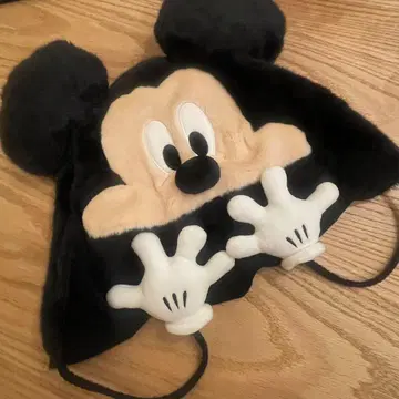 미키마우스 복슬복슬 모자