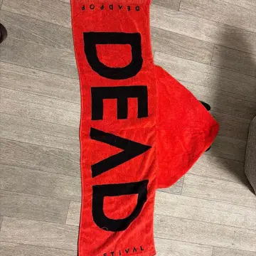 DEAD POP FESTiVAL 뿔 달린 후드 타월