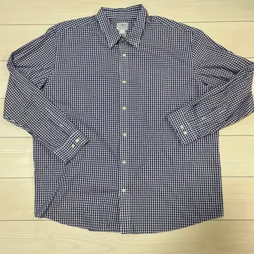 L.L.Bean 체크 무늬 긴팔 셔츠 XXL-REG 엘엘빈