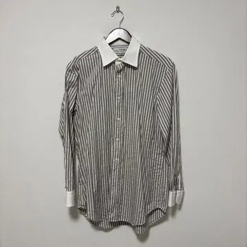 Maker's Shirt 스트라이프 긴팔 셔츠 40-82