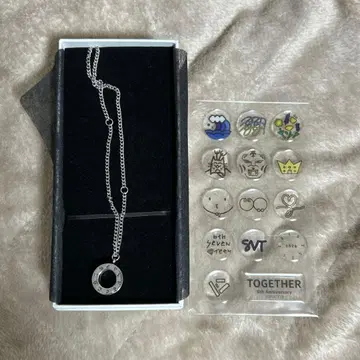 seventeen 6주년 목걸이 씰