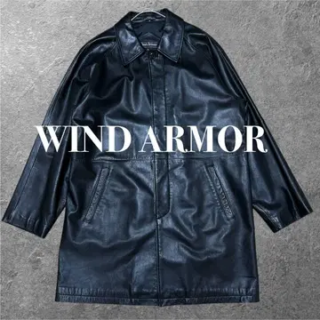 WIND ARMOR 양가죽 윈드아머 카 코트 히요쿠 램 가죽