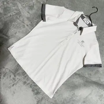 쿠레쥬 스포츠 퓨처 피케 셔츠 반팔 화이트 40