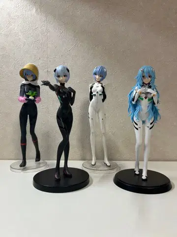 에반게리온 아야나미 레이 피규어 4종