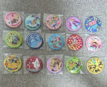 디즈니 자수 캔뱃지 컴프 컴플리트 묶음 판매 반다이 15개