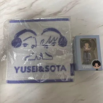 FANTASTICS 유세소타 페스티벌 핸드 타월 야기 피규어 세트