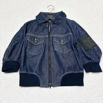 새상품급 특가 [ PRIDE ] 데님 블루종 (36) 인디고 집업