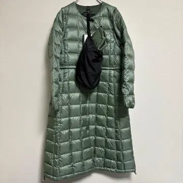 [미사용급 택 포함 상품] 타이온 엑스트라 다운 롱 올리브