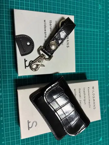 미사용 새상품 와일드 스완스 크로커다일 세트 텅 브랜치(EB)