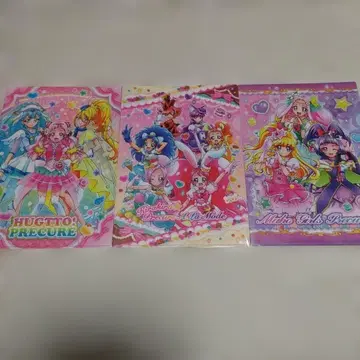 프리큐어 슈퍼스타즈 클리어 파일 세트