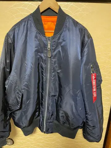 새상품급 레어 알파 MA-1 네이비 3L