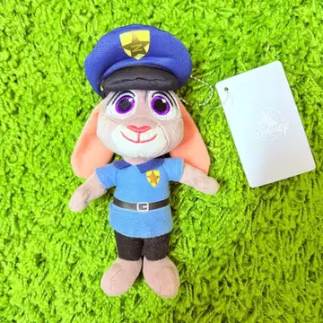 주토피아 주디 봉제 인형 키체인 유년기 디즈니 스토어